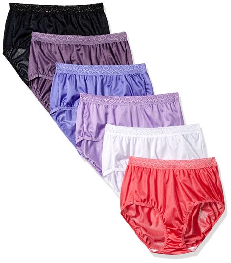 ladies nylon|women's nylon underwear 6 pack.